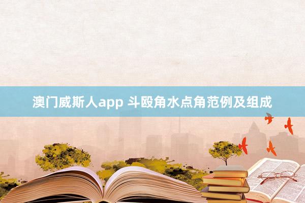 澳门威斯人app 斗殴角水点角范例及组成